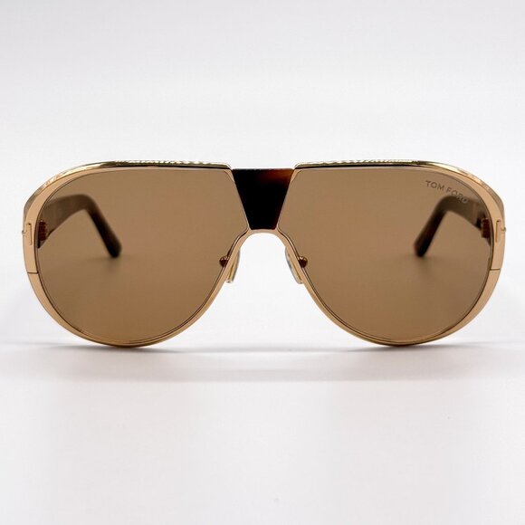 NEW TOM FORD SUNGLASSES VINCENZO TF1072 30E HAVANA UNISEX EYEWEAR FT1072/S 30E main image 9